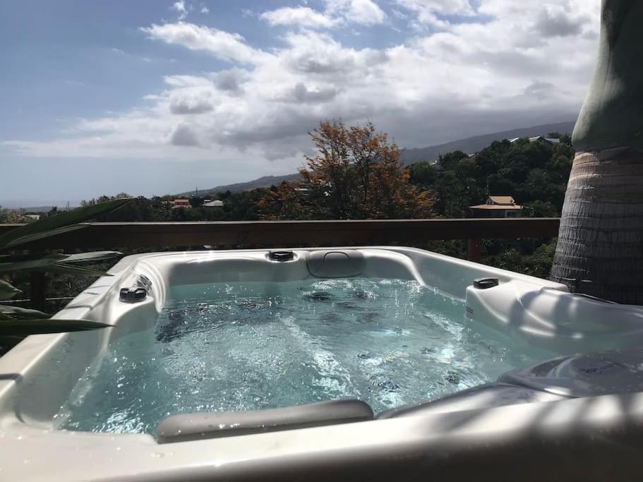 Cocooning Tropic Studio Avec Jacuzzi Privatif Saint-Louis Exterior foto