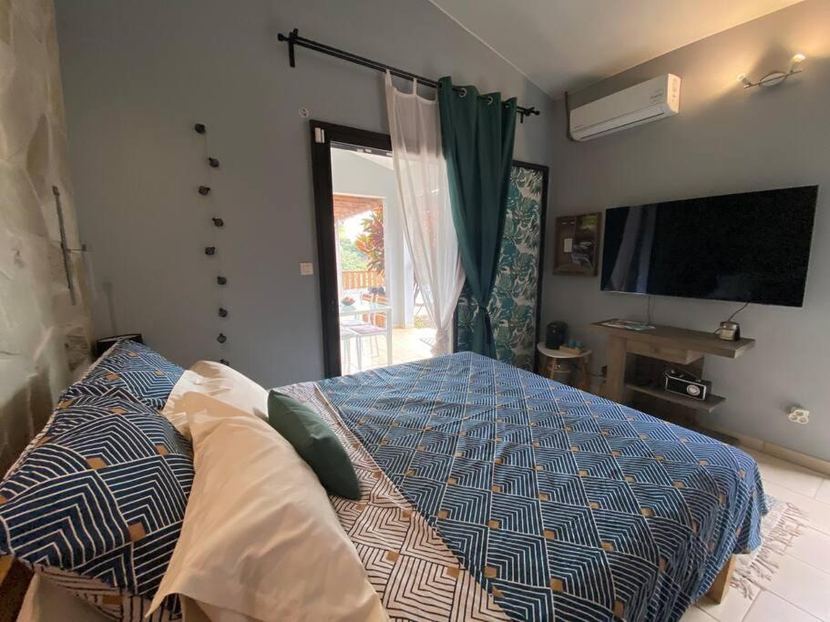 Cocooning Tropic Studio Avec Jacuzzi Privatif Saint-Louis Exterior foto